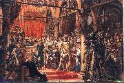 Jan Matejko Coronation of the First King of Poland Sweden oil painting reproduction